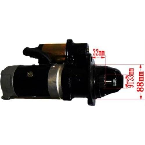 NEW HNROCK 12V 9T 3.8KW STARTER QDJ1409K-P FOR LT4105