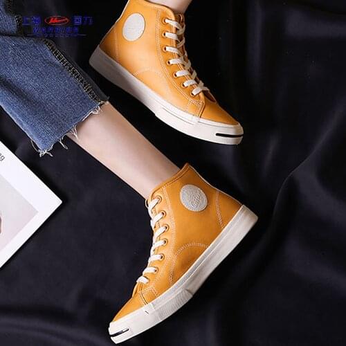 Skateboarding Shoe 2020 New Unisex Lovers Winter Keep Warm Cotton Shoes High Upper Add Cashmere Thicken Casual Shoes White Shoes