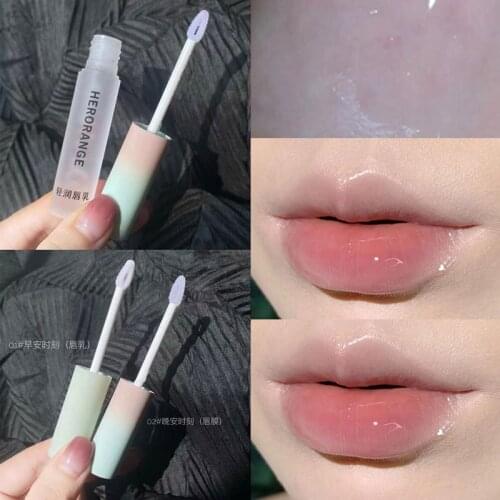 1pc Moisturizing Lip Mask 2 Style Prevent Cracking Lip Milk For Lip Care Butter White Peach Nutritious Lipstick Primer Lip Balm