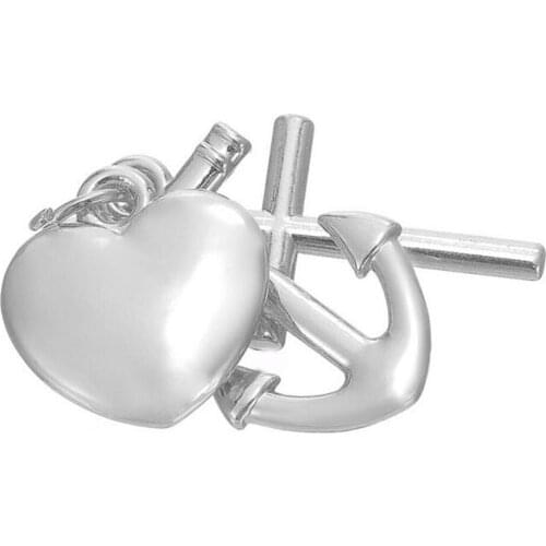 10pcs a lot 3D faith,hope&charity charms