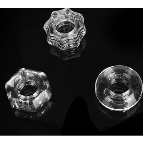 3pcs/set Soft Silicone Time Delay Penis Ring Lock Cock Rings Adult Products Male Sex Toys Crystal Ring Delay Ejaculation for Men