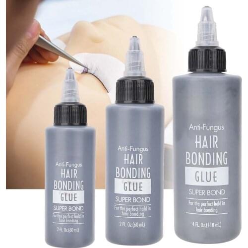30ml/60ml/118ml Hair Weaving Bonding Glue Anti-Allergy Hair Bonding Glue Hairpiece Wig Hair Extension Gel Glue For Pro Salon