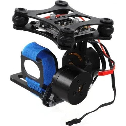 CNC FPV Quadcopter BGC 2 Axis/3 Axis Metal Brushless Gimbal w/ Controller /for Camera Phantom 1 2 Walkera X350 Pro