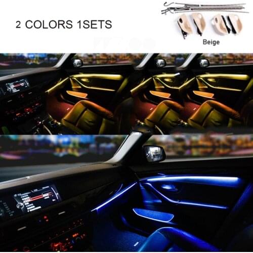 For BMW Five Series F10/F11/F18 ambient lamp LED Modeling Car Ambient Light Neon Interior Light Car Jewelry car accessories