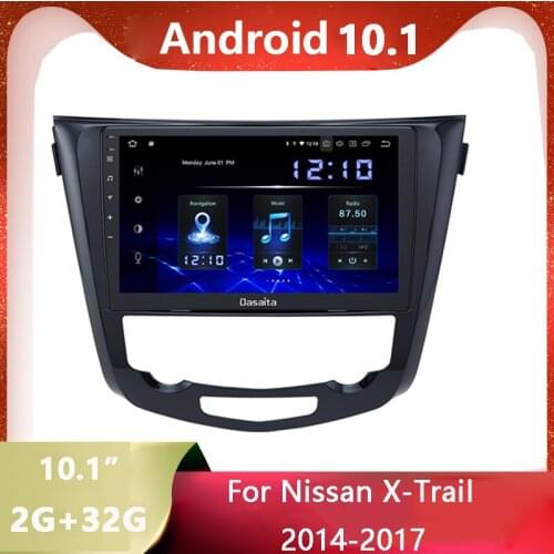 For Nissan X-Trail Qashqai j11 j10 2014-2017 Navigation GPS WiFi Android 10.1 Car Multimedia Player HD Screen