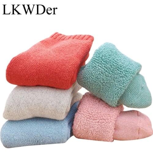 LKWDer Women's Terry Socks