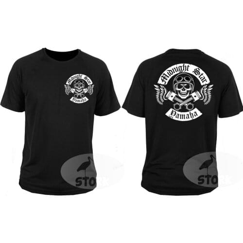 Newest 2017 Mens Fashion T Shirt T-shirt Midnight Star Cruiser Chopper Motorcycle Rockers Motorbike Cool T Shirts for Men