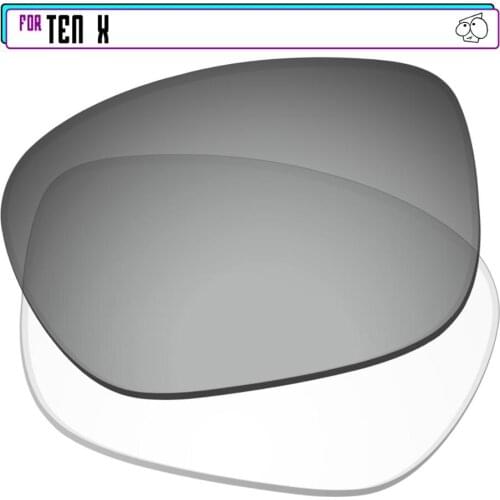 EZReplace Polarized Replacement Lenses for - Oakley Ten X Sunglasses - Eclipse Photochromic