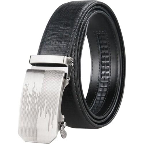Mens Business Style Belt Designer Leather Strap Male Belt Automatic Buckle Belts For Men Top Quality Girdle Belts For Jeans
