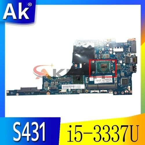 Thinkpad applies FRU 04X1994 to S431 i5-3337U independent computer motherboards