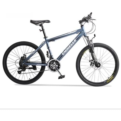 High carbon steel youth off-road shock absorption 21-speed 26-inch mountain bike adult
