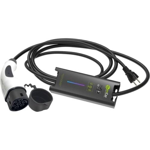 Zencar evse level 2 electric vehicle charger type 2 with Schuko plug