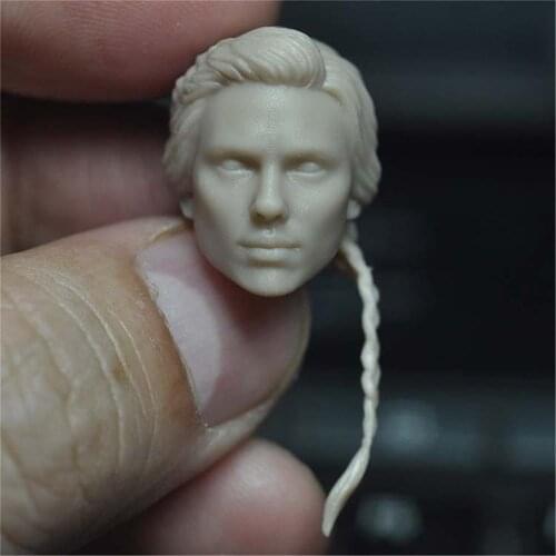 1/12 White Model ml shf mafex Black Widow Scarlett Johansson Head Sculpture for 6 inch Female Body Collectible