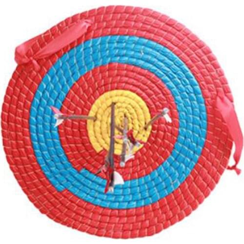 50cm Archery Straw Target Board Solid Bow Arrow Shooting Outdoor Sports