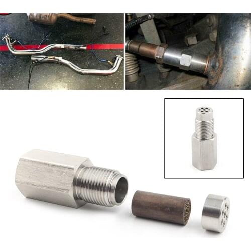 Car Oxygen O2 Sensor For Check Engine Light Adapter Plug Spacer Catalytic Converter M18 x 1.5 Universal