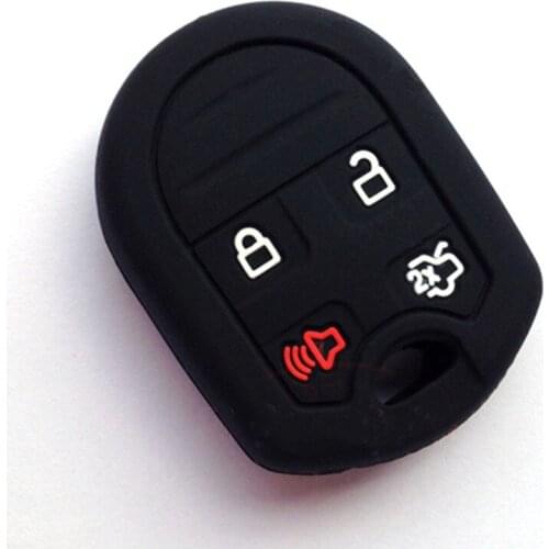 Remote Key Case Cover For Car Styling For Ford Edge Escape Expedition Explorer Flex Focus Freestyle Mustang Taurus Accessories