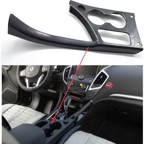 1pc for dongfeng AX7 2015-2018 Water cup Gear panel Decoration frame ABS