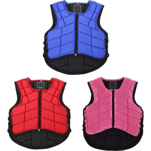 Kids Equestrian Vest Children Safety Horse Riding Vest Equestrian Protective Gear Shock Absorption Waistcoat Equestrian Vest