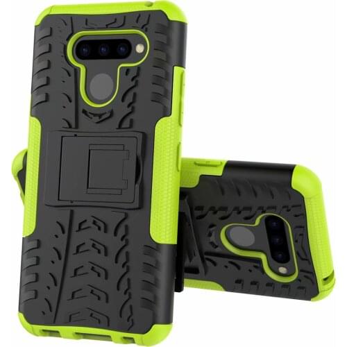 For LG Q60 K50 K40 Case Rubber Anti-Knock Hybrid Protective Phone Cover For LG G8 ThinQ G8S ThinQ phone case For LG V50