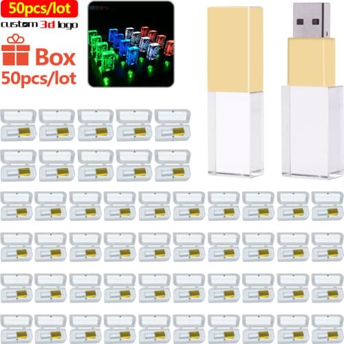 50pcs/lot Crystal Ferrary car free Logo Flash Drive Usb Drive 8GB 16GB 32GB 64GB Pen Drive Pendrive Memory Stick for gift