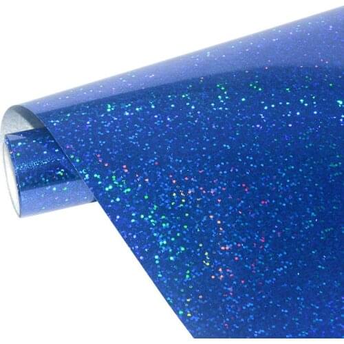Hologram Heat transfer vinyl iron On transfer for garments vinyls heat press roll vinyl HTV clothes easy cut and weed Decor film