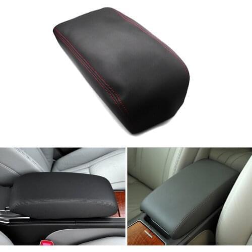 Microfiber Leather Car-styling Interior Center Armrest Box Cover Protective Trim For Toyota Camry 2006 2007 2008 2009 2010 2011