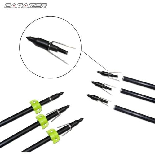 Archery Bow 6/12 Pcs 80cm Hunting Fishing Arrows 8mm Fish Archery Arrows for Hunting Compound / Recurve Bow Fishing Slingshot