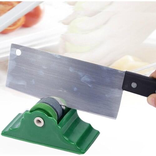 Mini Portable Pocket Kitchen Knife Sharpener Round Camping Blade Grinding Tool
