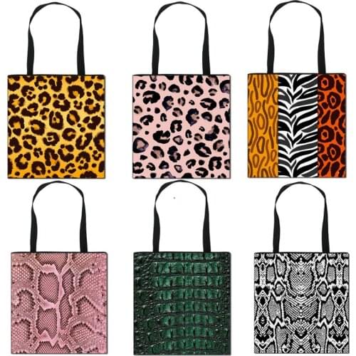 Fashion Leopard Print Crossbody Bags for Women Shoulder Messenger Handbag Bag Leopard Pattern Shoulder Bag Animal Tote Bags