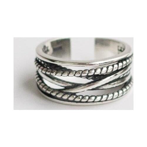 Fashion Female Lines Finger Rings For Women Lover Wedding Jewelry Party Trendy Statement Rings Wholesale