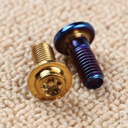 Motorcycle Brake Disc/rotor Screw/bolt Stainless Steel Flange Cap M8x20mmx1.25mm
