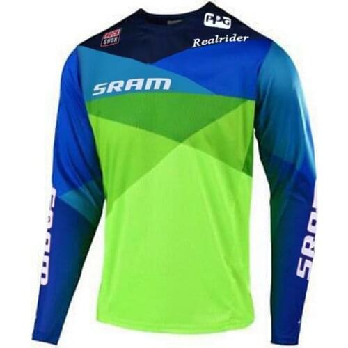 New 2020 Motorcycles Downhill Jersey MTB Enduro Offroad larga Mountain Bike for sram Motocross Jersey BMX DH MTB T-Shirt K