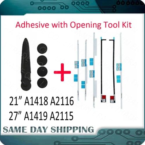New LCD Screen Adhesive Strip for iMac A1418 A1419 27" 21.5" LCD Display Adhesive Strip Sticker Tape and Tools Repair Kit