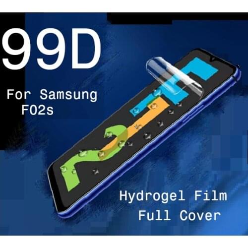 Full Cover For Samsung Galaxy F02s / F12 A52 Clear Anti Blue Purple Light Ray Hydrogel Film 9H Screen Protector