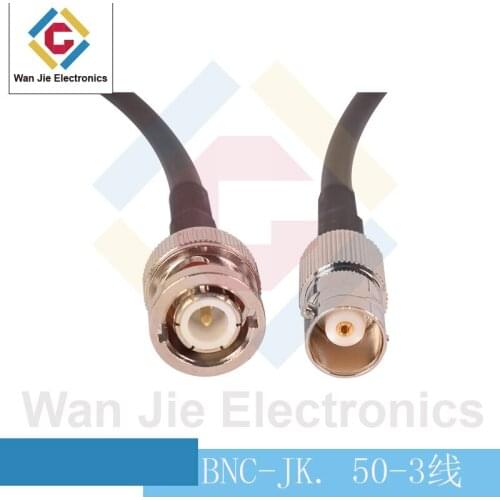 All copper bnc-jk RF connection jumper BNC / Q9 to Q9 / BNC bus 50-3 128 braided shielded cable