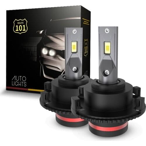 Route101 H7 LED Canbus Headlight Bulb with Adapter Retainer for Hyundai Tucson Elantra GT Ioniq Mistra Kia Sedona Forte5 Lamp