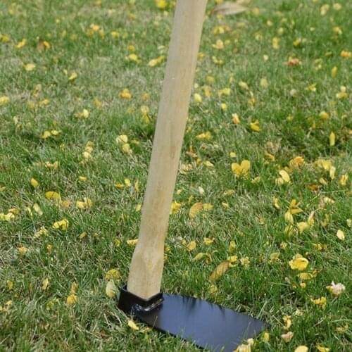 Low Carbon Steel + Wood Mini Hand Tools Sturdy Hoe Tools Durable Weeding Tool Vegetable Gardening Hoe Garden Tools