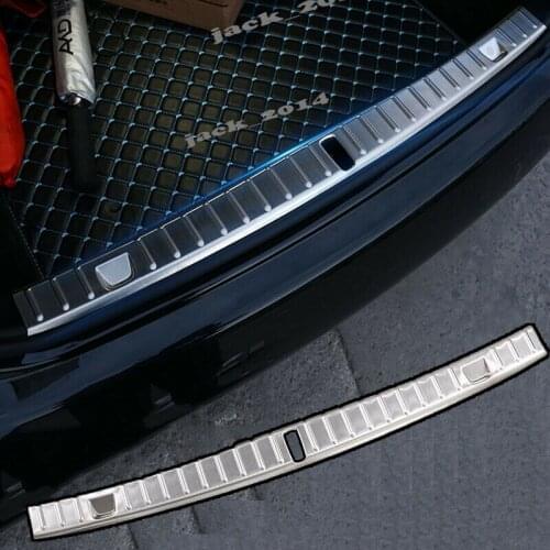 Steel Rear Door Bumper Plate Guard Cover Trim For BMW 7 Series 730li 740li 2016-2018