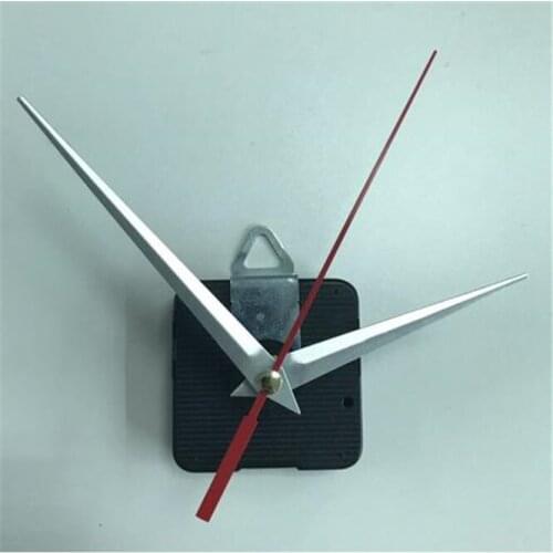 10sets/lot Precision shaft 9mm 12mm 17 mm 19mm 20mm 24mm Quartz Wall Clock Movement with Hands Mechanism DIY Clock Parts