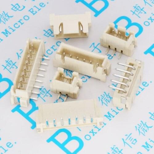 50PCS Vertical Sticker XH2.54mm Pitch Connector /2P/3P/4P/5P/6P/7P/8P Vertical SMD SMD Socket/Terminal