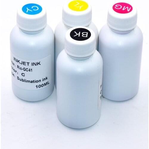 4Color *100ml Sublimation Ink for Ricoh Sawgrass SG500 SG1000 Printer