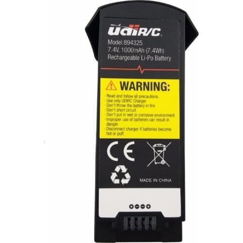 Original Battery for UDI U818A PLUS U49W U49C AA818 RC Drone Quadcopter Spare Parts 894325 7.4Wh 7.4V 1000mah LiPo Battery 1Pcs