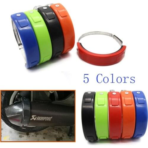 Motorcycle accessories Silencer/Exhaust Oval Exhaust Orange Protector For SUZUKI GSXR600 GSXR750 GSXR1000 GSXR 600/750/1000