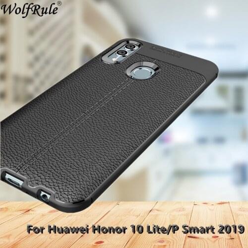 Wolfrule For Cover Huawei Honor 10 Lite Case Honor 10 Lite Case Silicone Rugged Hybrid Phone Case For Huawei Honor 10 Lite 6.21"