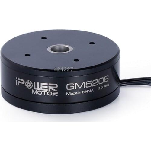 Iflight Ipower GM5208 GM5208-200T 0.3KG 5208 Hollow Shaft Brushless Gimbal Motor for DSLR Mount designed for multi-rotor