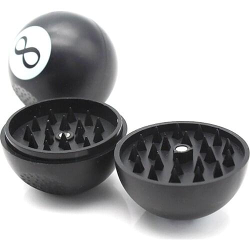 Tobacco Grinder Black 8 High Quality Spice Grinder Smoking Tools Applicable Grind Broke Supplies Tobacco Herb Grinder
