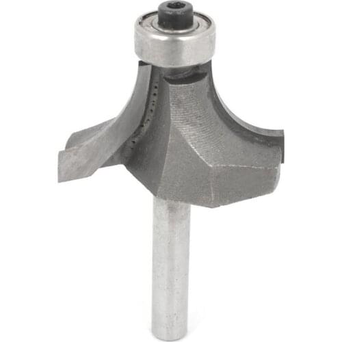 1/4 inch Shank End Bearing Roundover Bit Router Tool Replacement 1/4x1