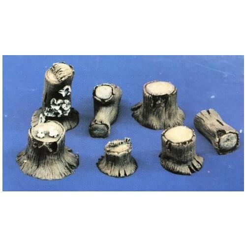 1/35 Scale Miniatures Scene Accessories Stumps Resin Model Kit Figure Free Shipping