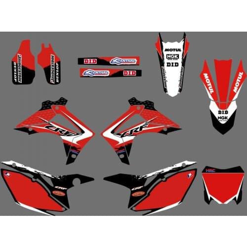 H2CNC Graphics Decal Sticker For Honda CRF250R CRF250 2014-2016 & CRF450R CRF450 2013 2014 2015 2016 CRF 250 250R 450 450R