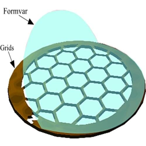 Pure Carbon Film on 400 Mesh Copper Grids especially for Organic Solvent TEM Sample EMCN